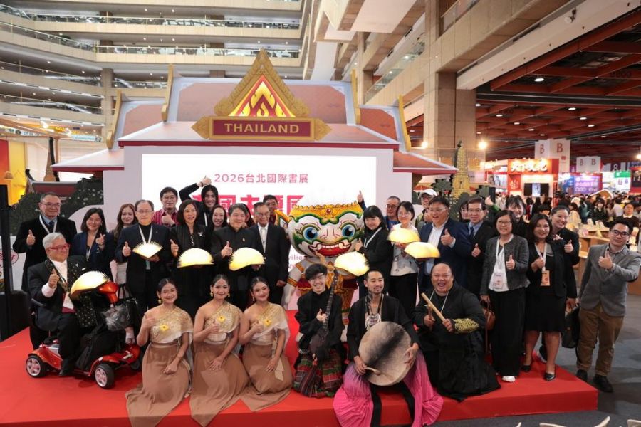 2026台北國際書展「泰國主題國館」創意啟航消費滿500元抽曼谷來回機票