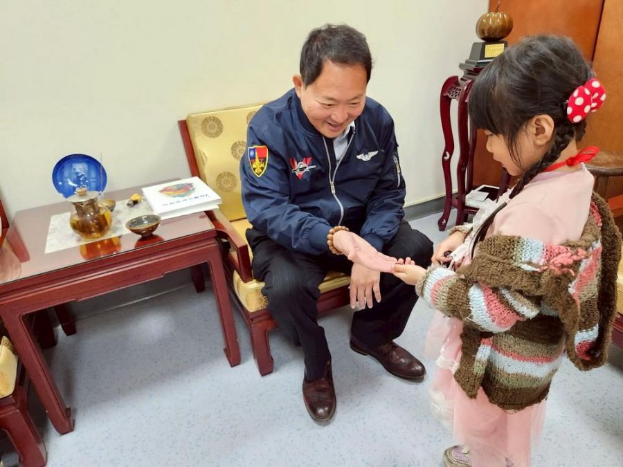 中榮埔里分院養樂居 員工家庭日 小小訪客感受滿滿關懷與驚喜