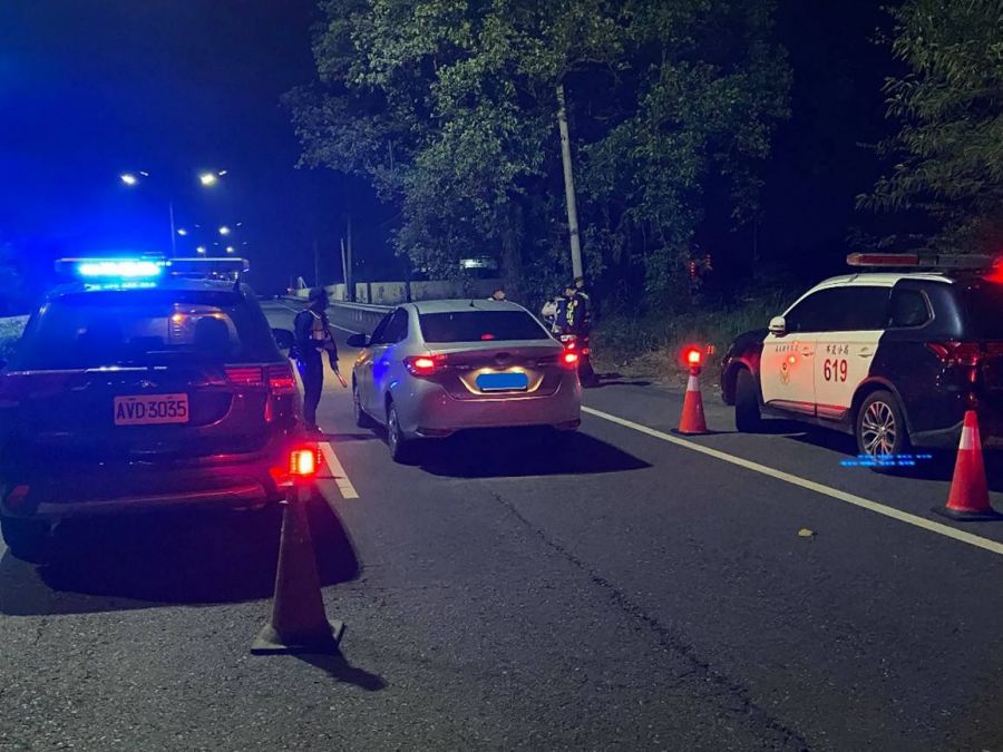 不上道 嘉縣警春節維安嚴打酒駕不手軟