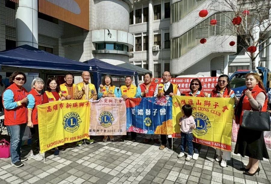 寒冬送暖關懷獨居老人 高市美濃獅子會年節社會服務