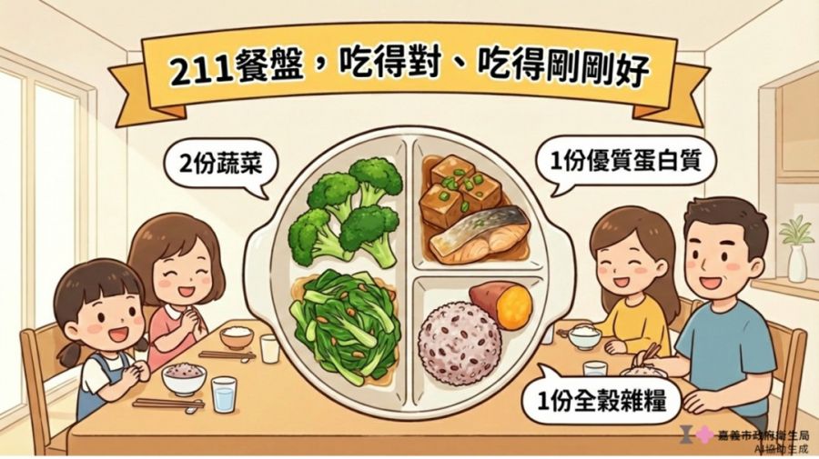 春節吃多了怎麼辦？嘉市社區營養師教訣竅 助遠離代謝症候群