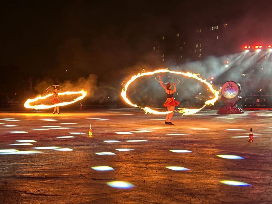 竹南「鐵花映月&mdash;火花傳藝」元宵盛會登場　