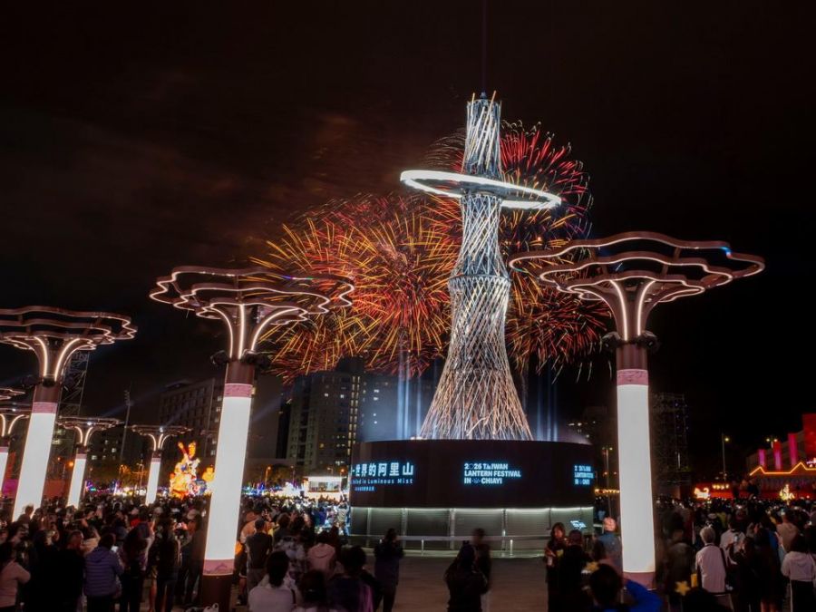 2026台灣燈會主燈「世界的阿里山」點亮嘉義 百萬人次共襄盛舉