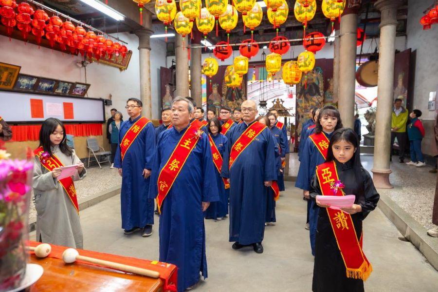 竹山沙東宮紀念延平郡王鄭成功　402週年釋奠典禮