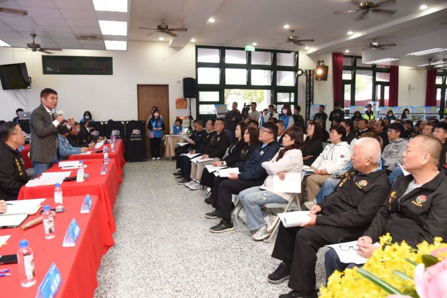 首場縣長下鄉座談會苗栗登場　鍾東錦聆聽地方建言解決問題