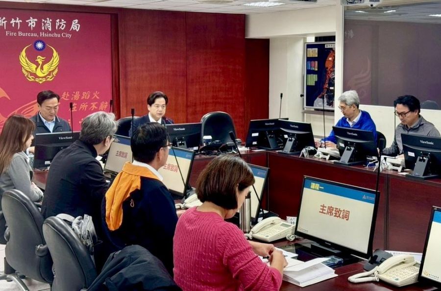 竹市災防辦召開115年第1次工作會議　強化城市防災韌性