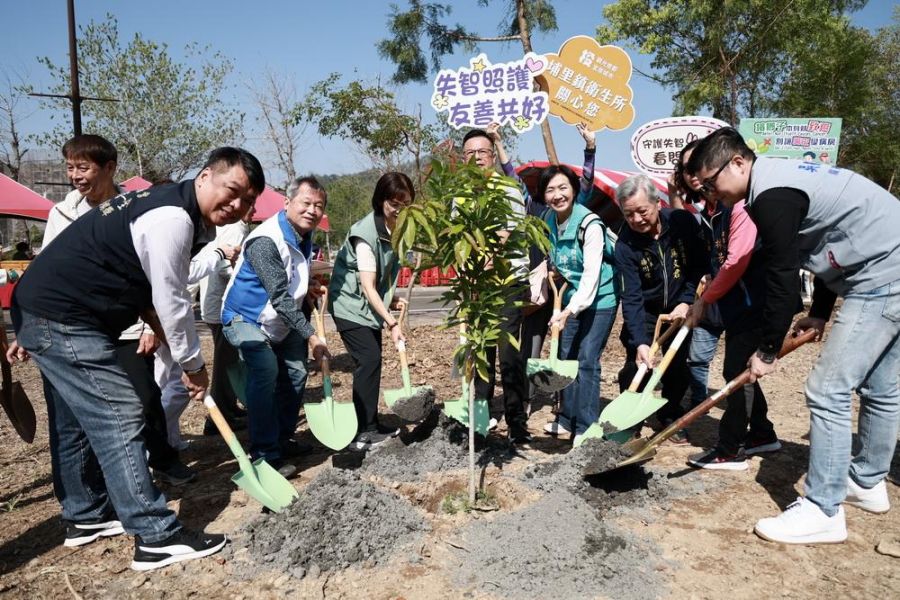  植樹節活動於埔里福興溫泉區熱鬧登場