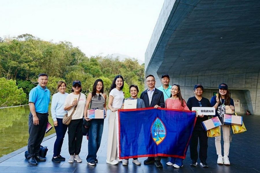 關島總督參訪日月潭   強化雙邊永續旅遊與南島文化新藍圖