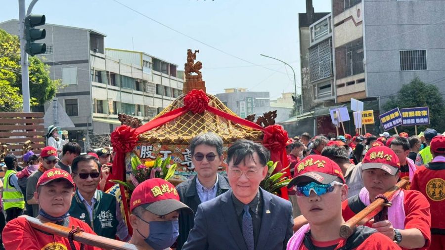 五股開臺尊王過爐盛典登場　劉建國：百年香路傳承中央地方共同守護