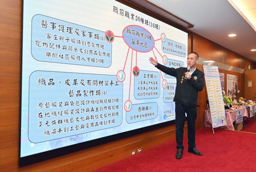 苗縣13場就業徵才及3場校園徵才　逾1萬多個工作機會