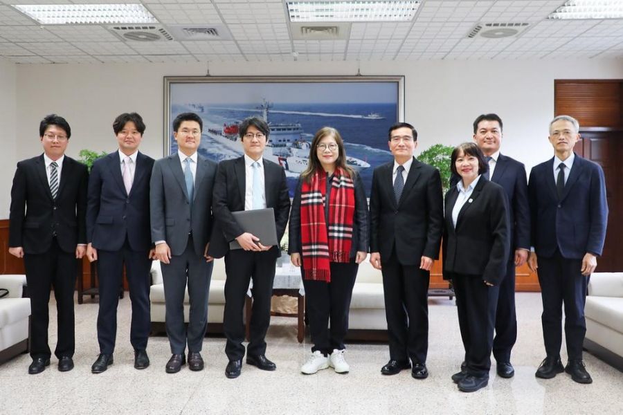 駐臺北韓國代表部訪海委會：安全合作與棒球交流共創新局