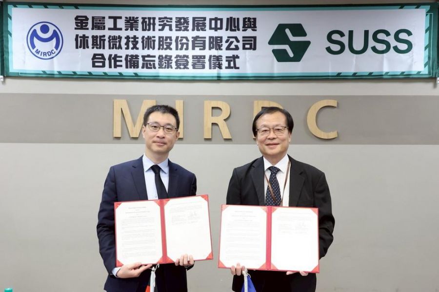 金屬中心與德商SUSS簽署MOU 攜手布局次世代高精度曝光對位技術