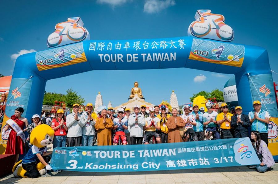 2026國際自由車環台賽高雄站登場 張家興歡迎各國選手感受高雄之美