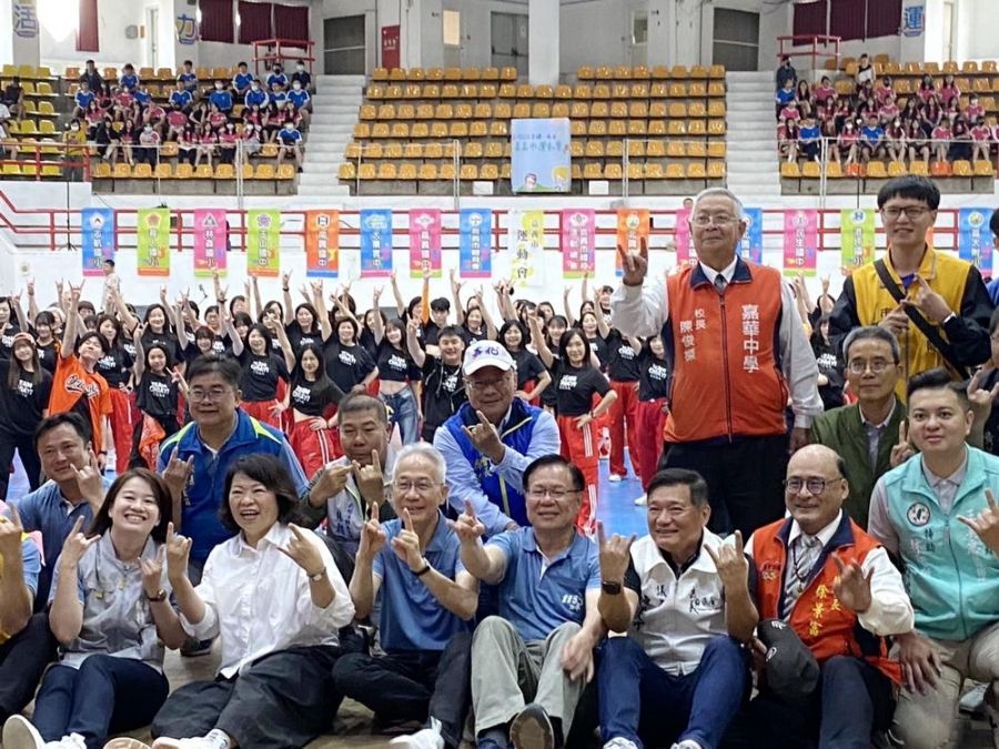 115年嘉義市運動會登場　張啓楷認同黃敏惠體育施政