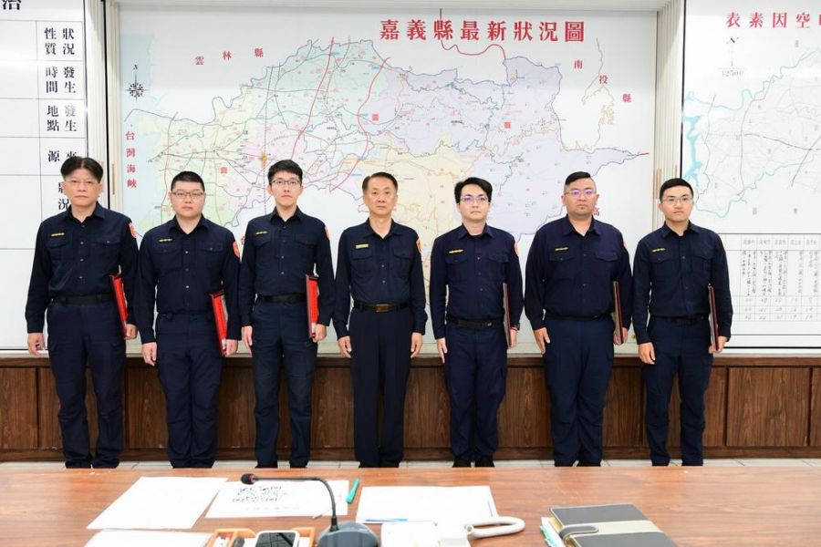 嘉縣警局表揚115年2月份 「為民服務優良員警」6件6人