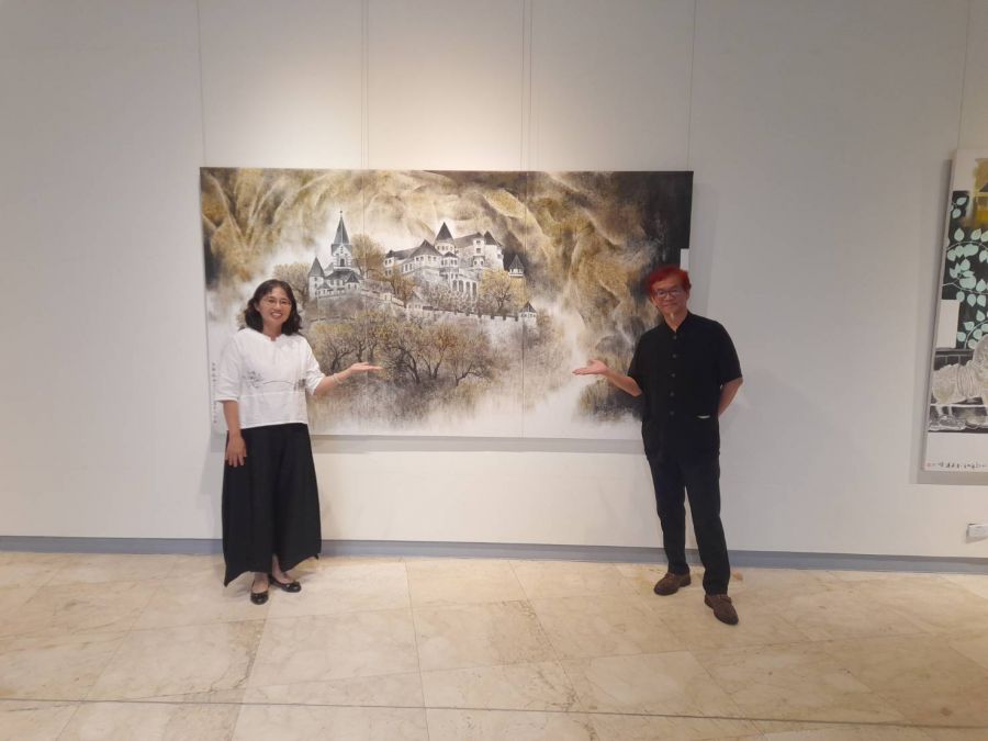 莊連東「旅歐觀想」東方筆墨遇見歐陸光影