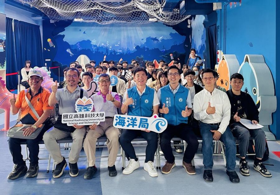 高科大走讀海洋局蚵子寮海洋教室  探索漁村風采