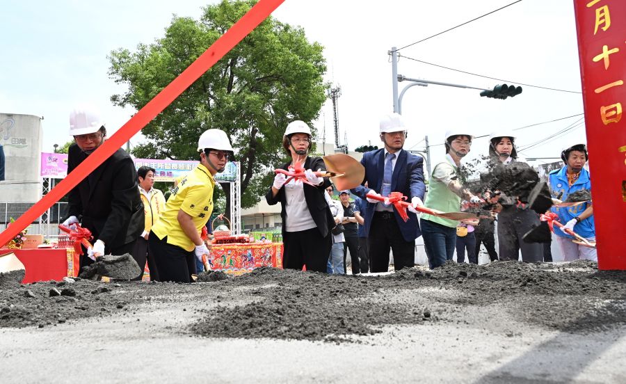 田尾鄉衛生所暨長照大樓動工 打造0-100歲全齡照護