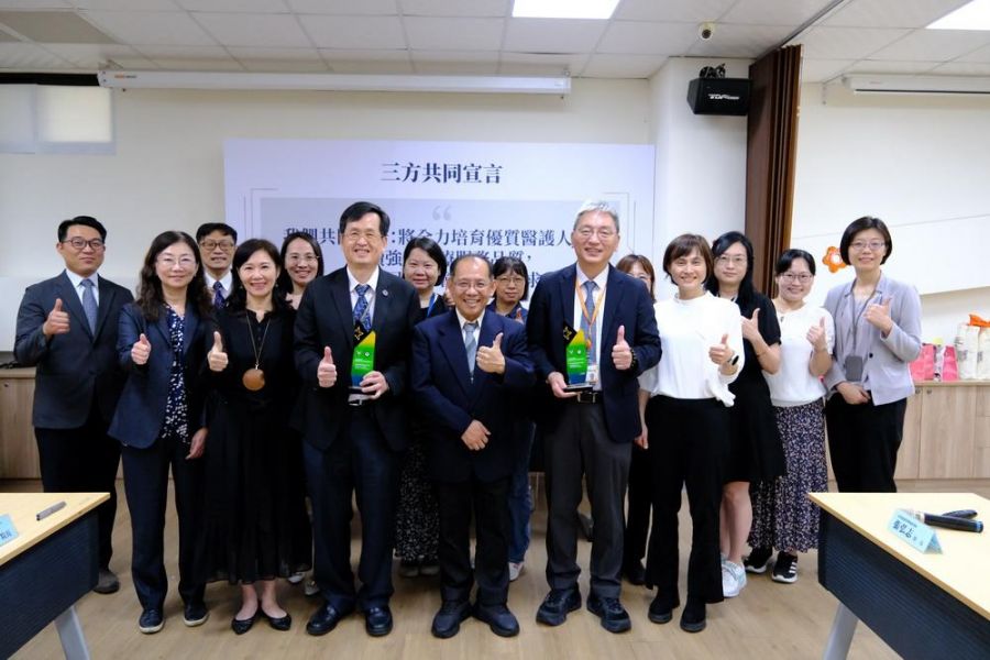 小港醫院、高醫岡山醫院與育英醫專締結MOU 推動產學共育新典範