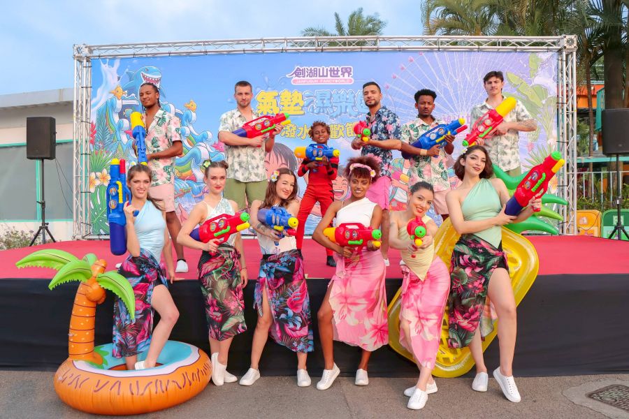 五一連假三響砲！ 劍湖山水樂園提早開放、花樣女神99元，限定狗狗首度入園