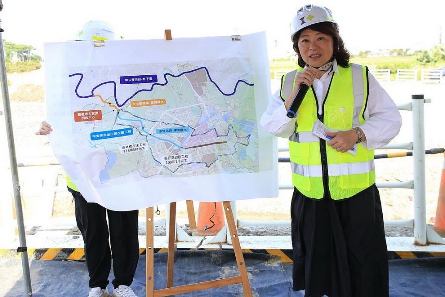 積極治水強化城市韌性   嘉市爭取西排水設計經費獲中央核定