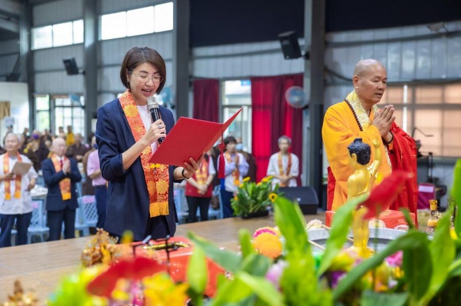 南投縣佛教會慶祝2570年聖誕浴佛祈福點燈大法會