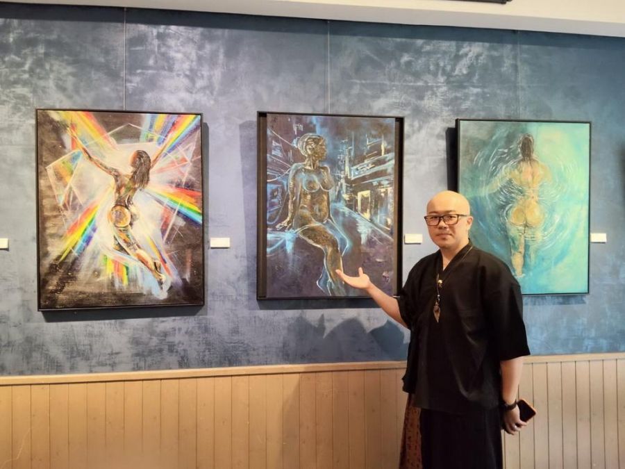 《浮光中的拉扯》王靖鋒個人創作展