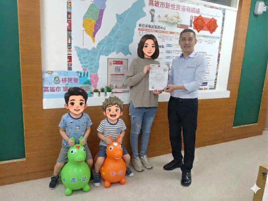 高雄移民署：不會讓國人小孩成為流浪兒