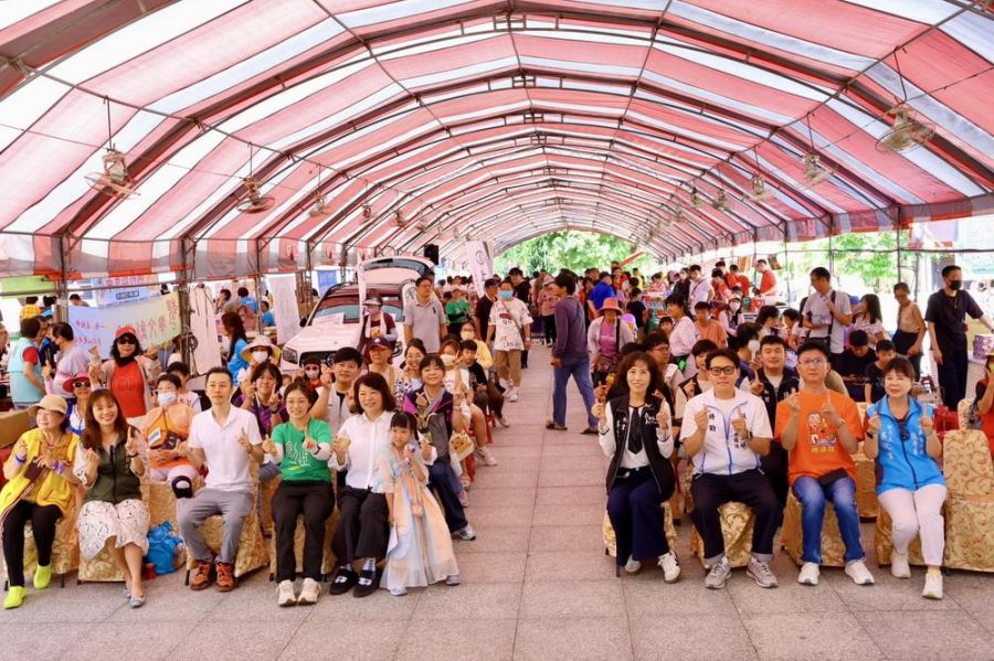創世「築院+1」公益園遊會募集新院經費  黃敏惠送上溫暖祝福