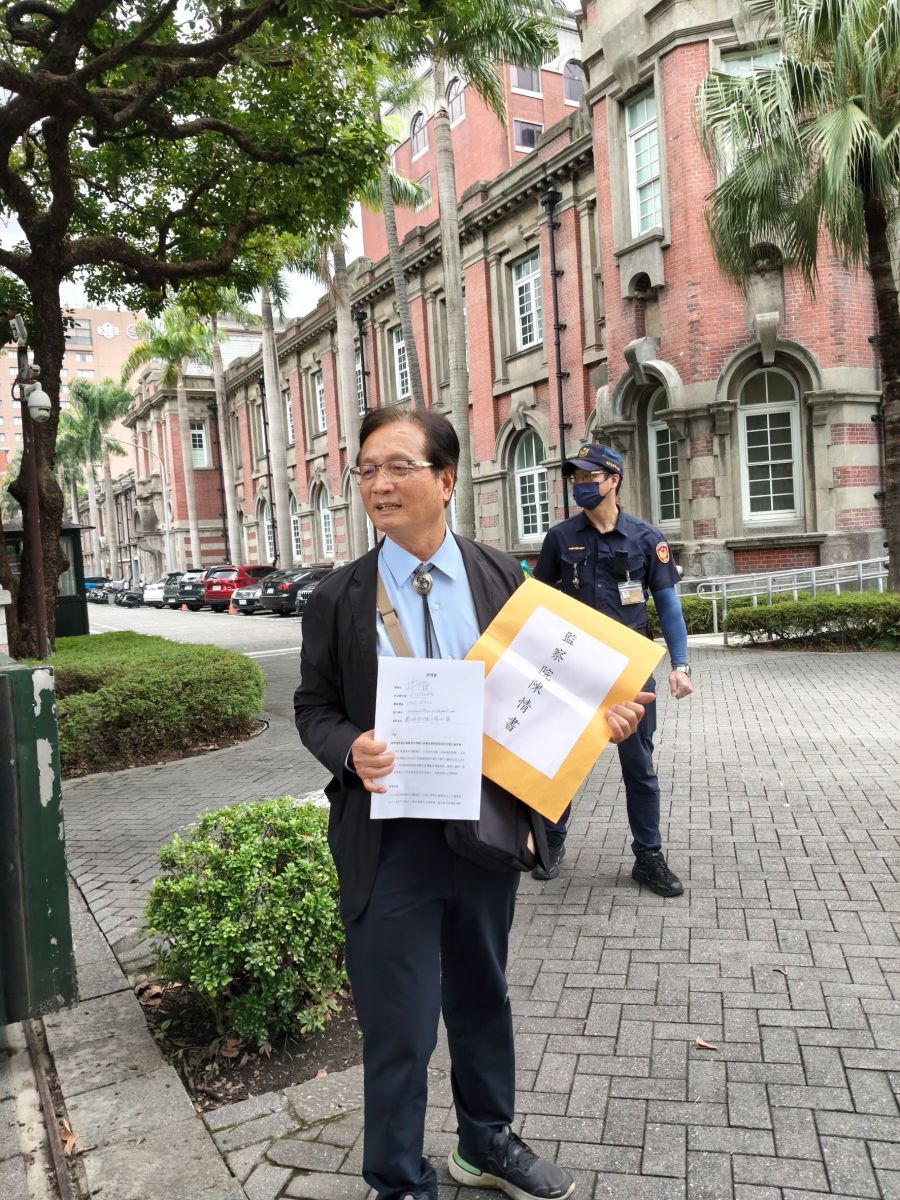 彰化市長林世賢向監察院陳情  監查毒駕無保請回是否有違失