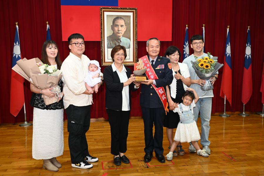彰化115年警察節慶祝大會  王惠美表揚67位績優員警
