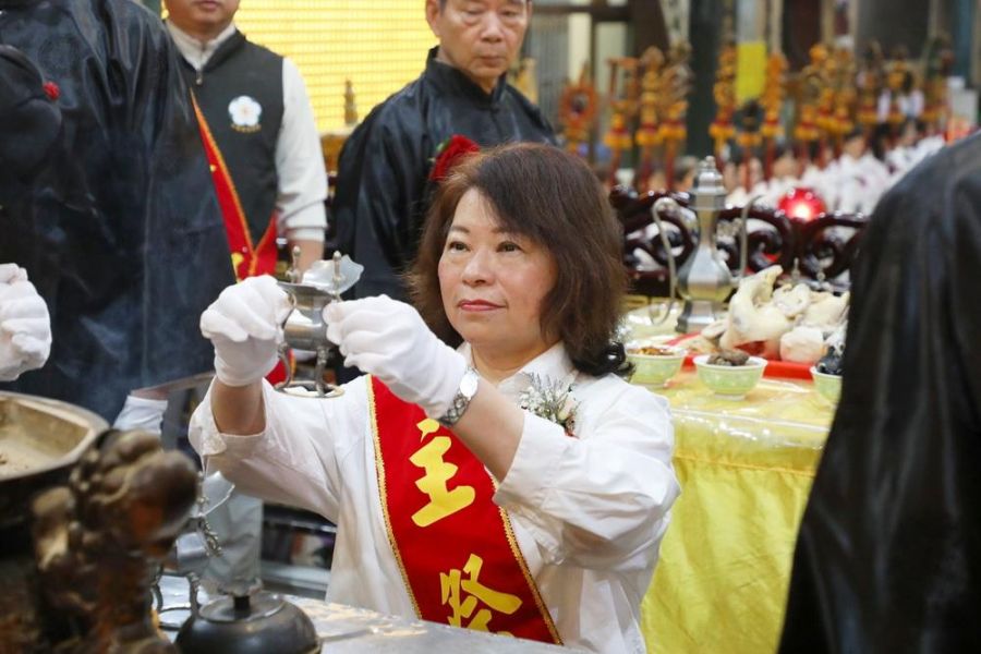 大天宮神農聖帝5520週年聖誕千秋！黃敏惠市長祈願國泰民安、市運昌隆